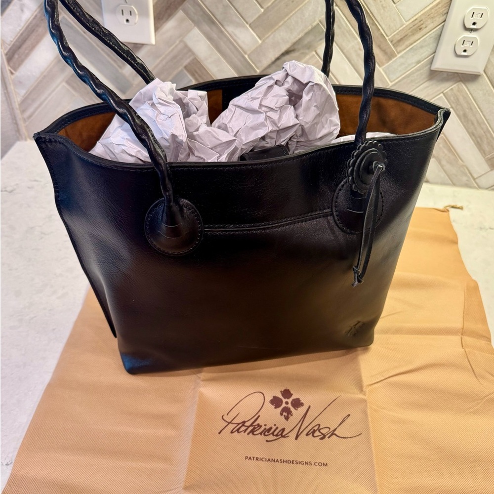 Patricia Nash Eastleigh Leather Tote